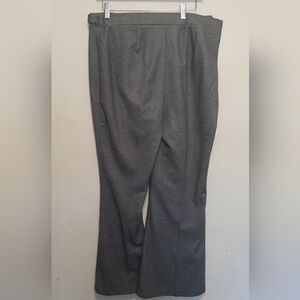 Classic Women's Gray Wide-Leg Trousers